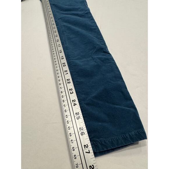 AG Adriano Goldschmied Legging Ankle Velvet Corduroy Super Skinny Pants 24R Blue - Picture 8 of 8